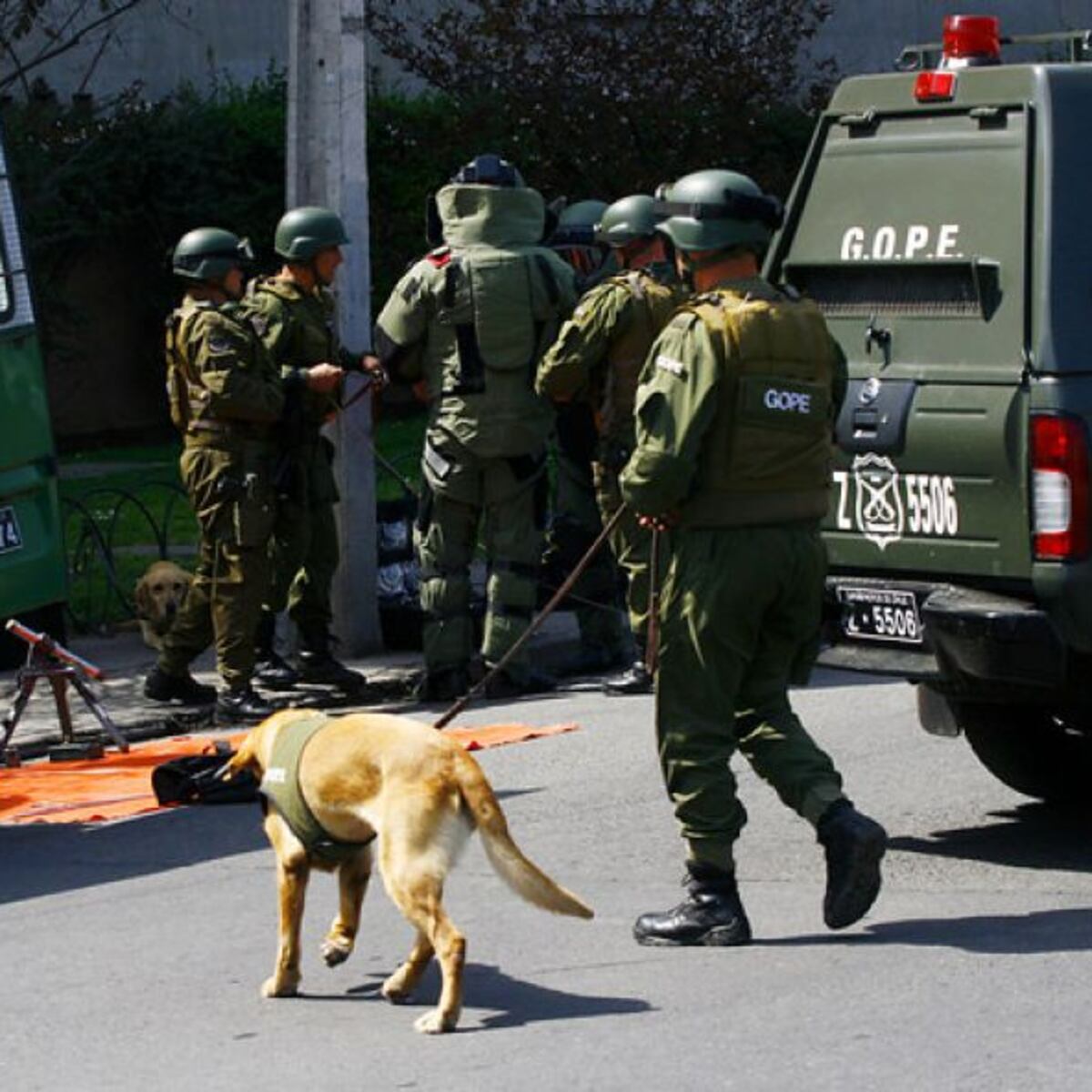 Gope desactiva presunto artefacto explosivo en Valparaíso Gope desactiva presunto artefacto explosivo en Valparaíso