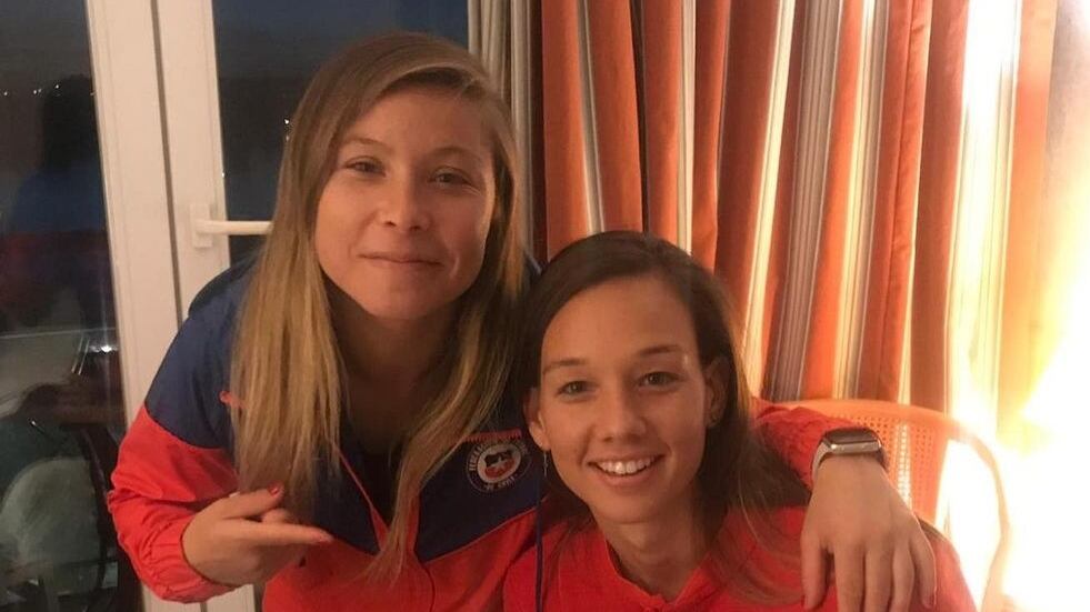 Yanara Aedo y Christiane Endler