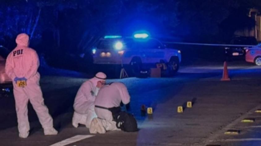 Hombre muere acribillado frente a su familia en Lo Vásquez: investigan presunta transacción de drogas