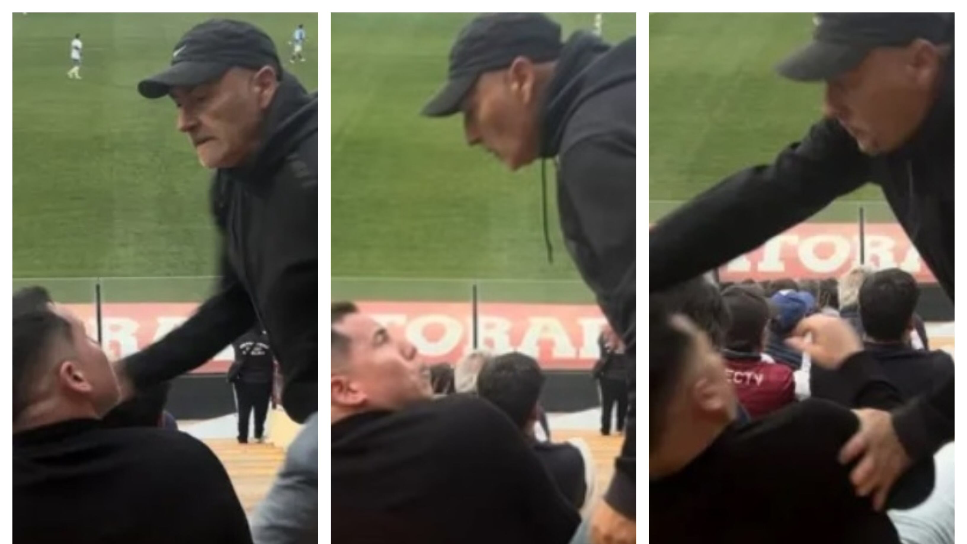 El entrenador agredido por el padre de Nicolás Castillo en el clásico universitario confirmó que presentará acciones legales en contra de su agresor.