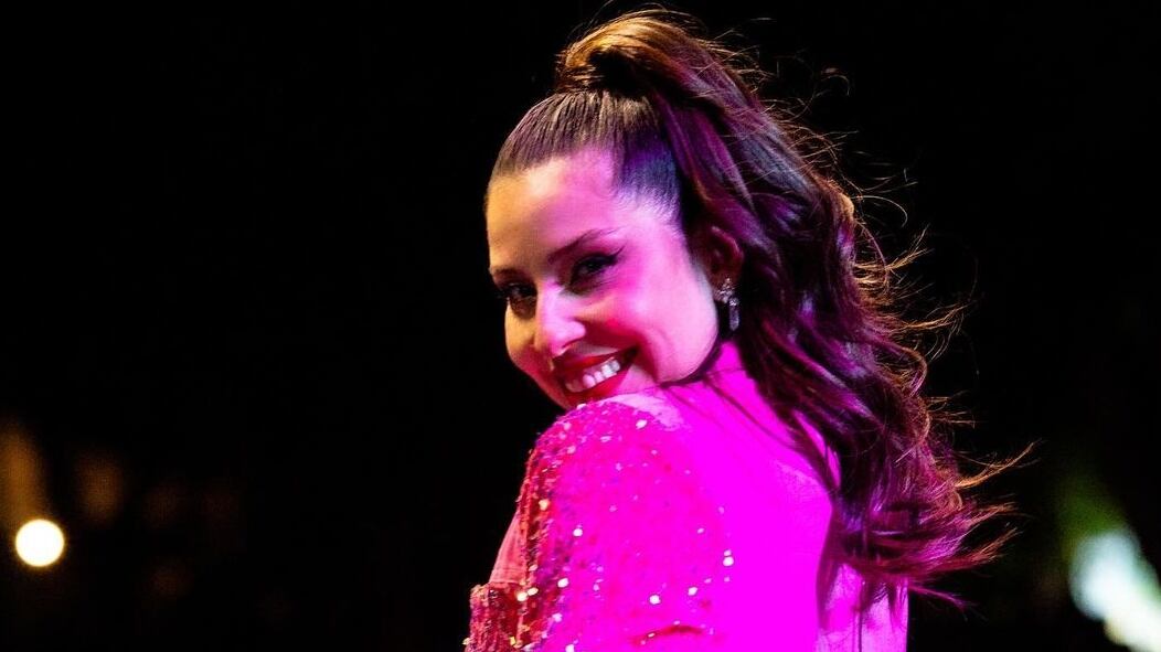 La cantate chilena y actual rostro de Mega, María José Quintanilla.