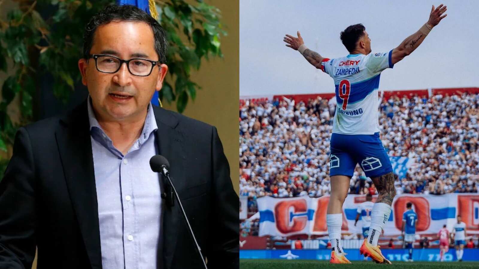 Diputado Félix González y Fernando Zampedri