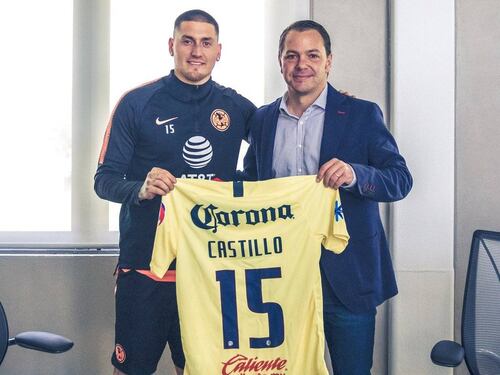 Con la camiseta 15 y recibimiento de estrella: Nico Castillo fue presentado en el América