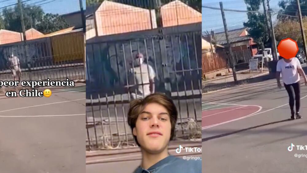 Gringo en Chile | Fuente: TikTok
