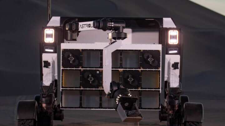 FLIP, el rover lunar de Astrolab, viajará al polo sur de la Luna en 2025