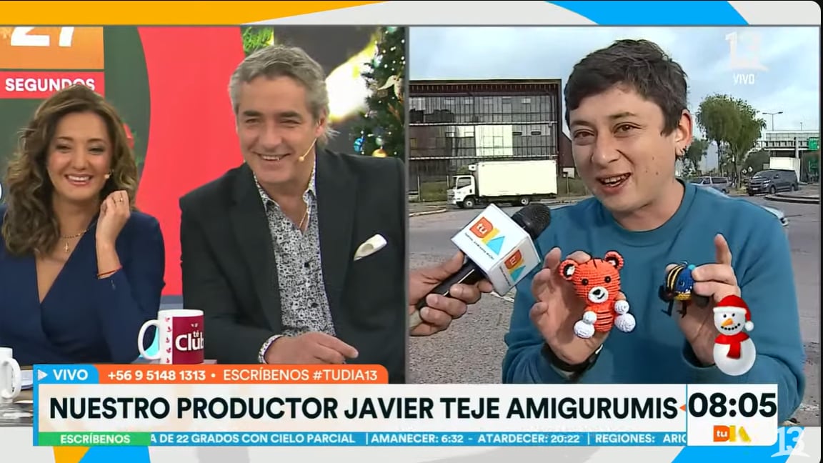 Javier, productor de "Tu Día" | Canal 13