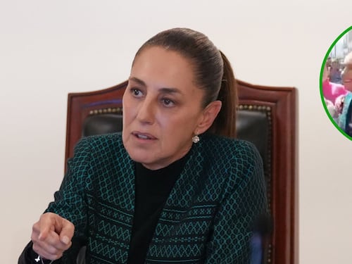 Detienen a sujeto que acosó a presidenta mexicana: la abrazó por la cintura e intentó besar