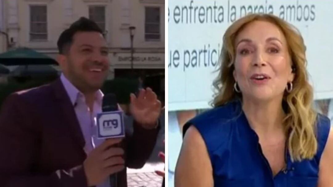 Simón Oliveros y Karen Doggenweiler