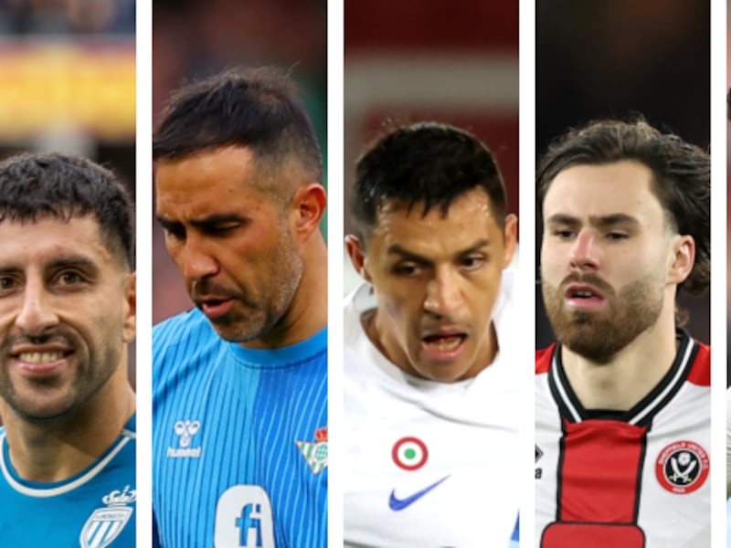 Las luchas de los chilenos en la recta final de la temporada europea
