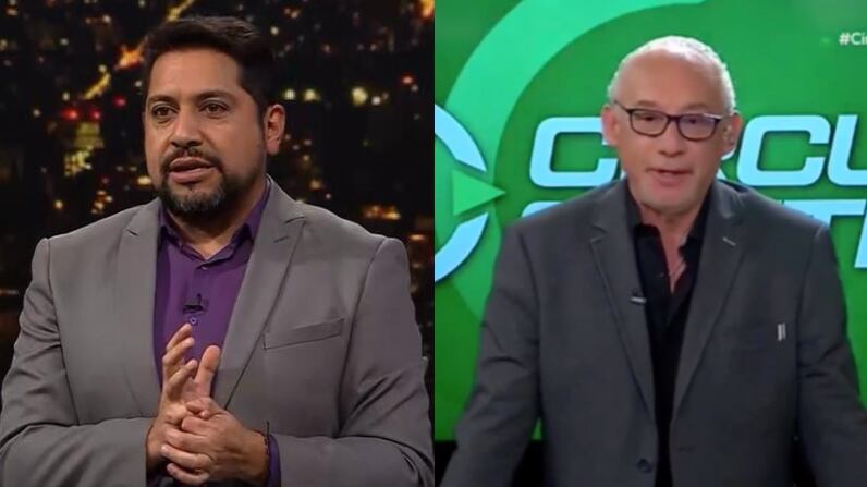 Rodrigo Herrera y Mauricio Israel | Fuente: CHV y TV+