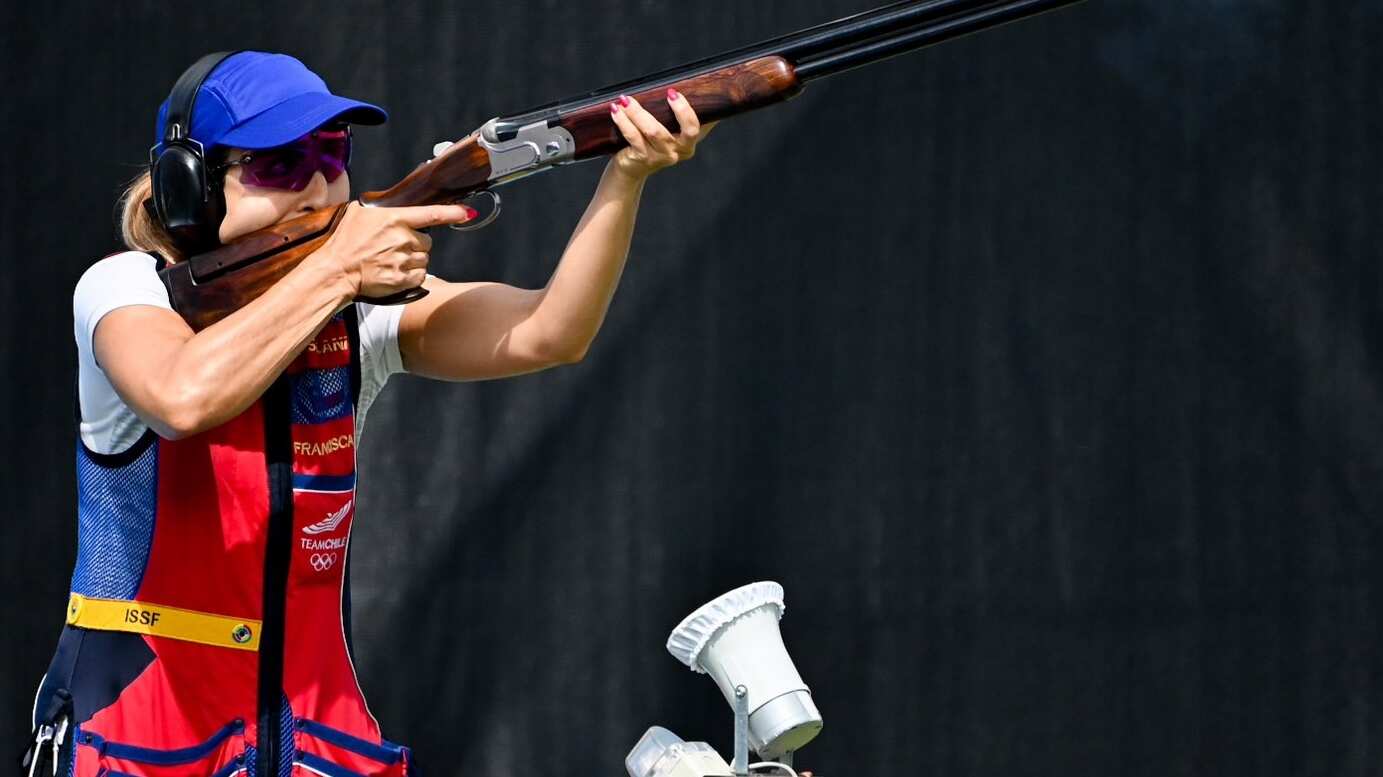 La deportista nacional finalizó séptima en su primer día de la qualy en tiro skeet de París 2024.