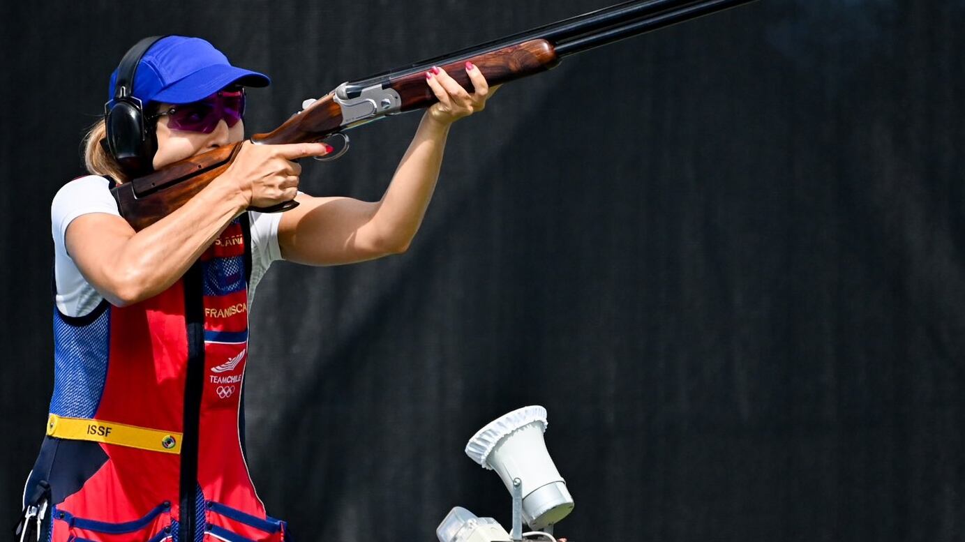 La deportista nacional finalizó séptima en su primer día de la qualy en tiro skeet de París 2024.