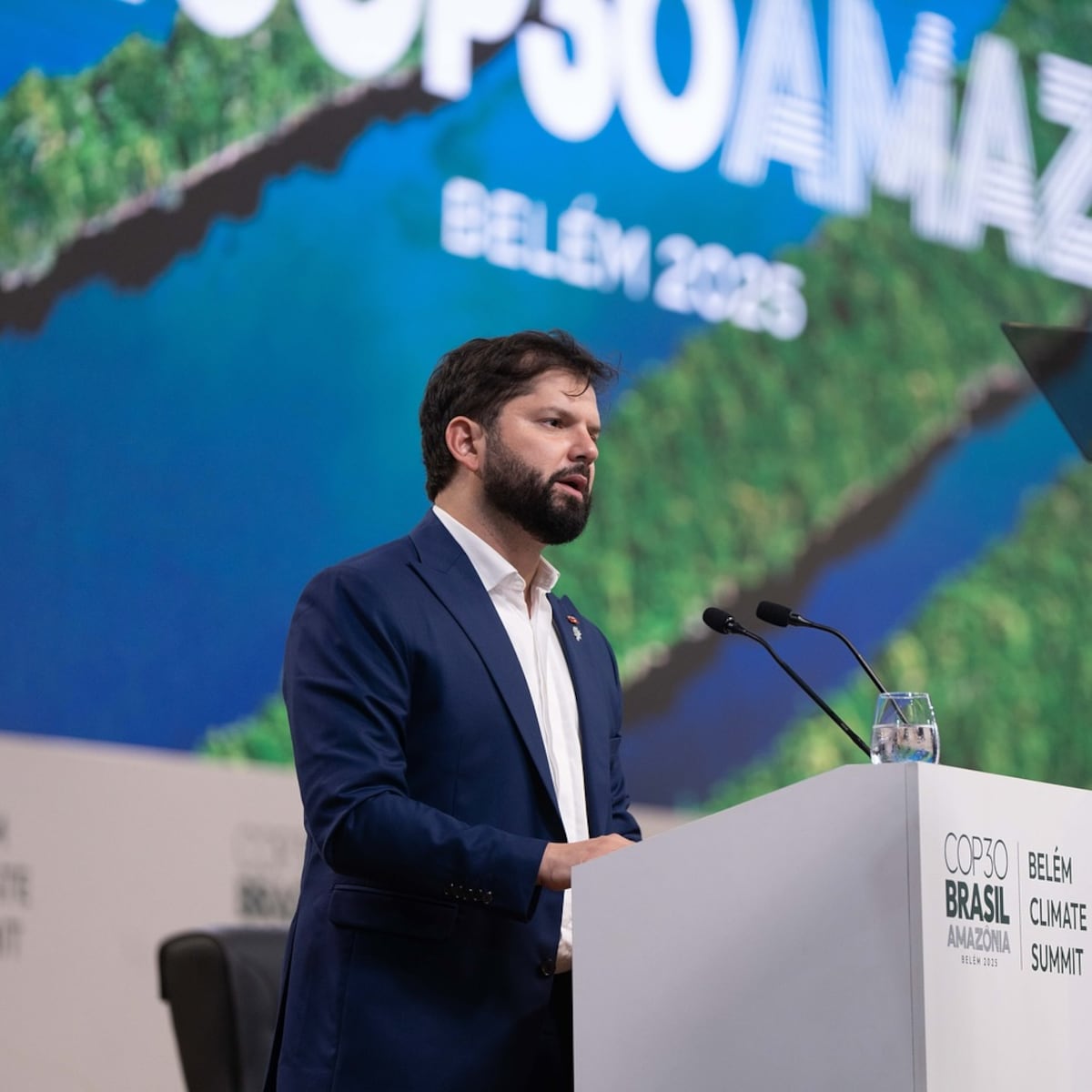 Presidente Boric acusa a Donald Trump de negar la crisis climática Presidente Boric acusa a Donald Trump de negar la crisis climática