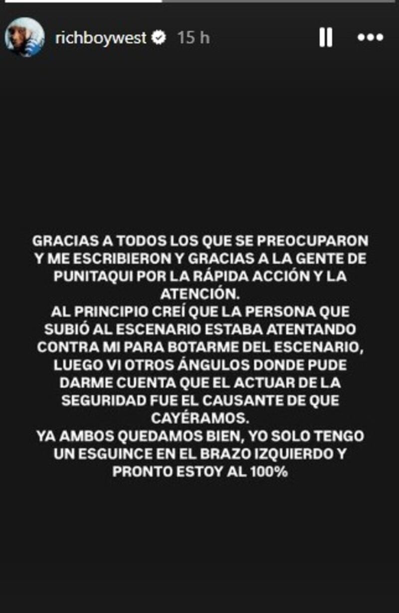 Polimá Westcoast vía Instagram