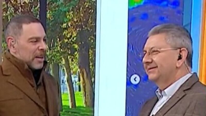 José Antonio Neme es corregido en vivo por meteorólogo Jaime Leyton tras desubicado calificativo