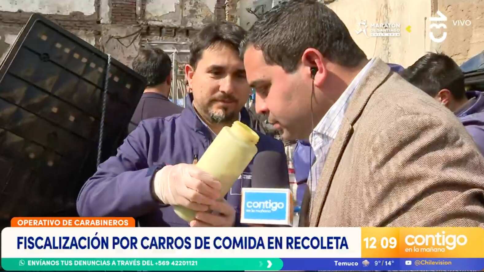 Fiscalización a carros de comida