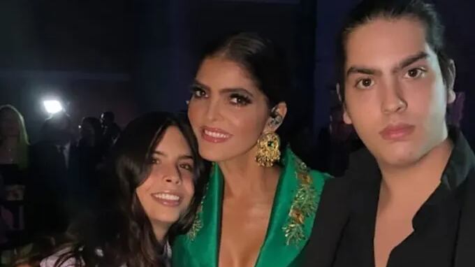 Ana Bárbara tiene una relación cercana con los nietos de Talina Fernández.