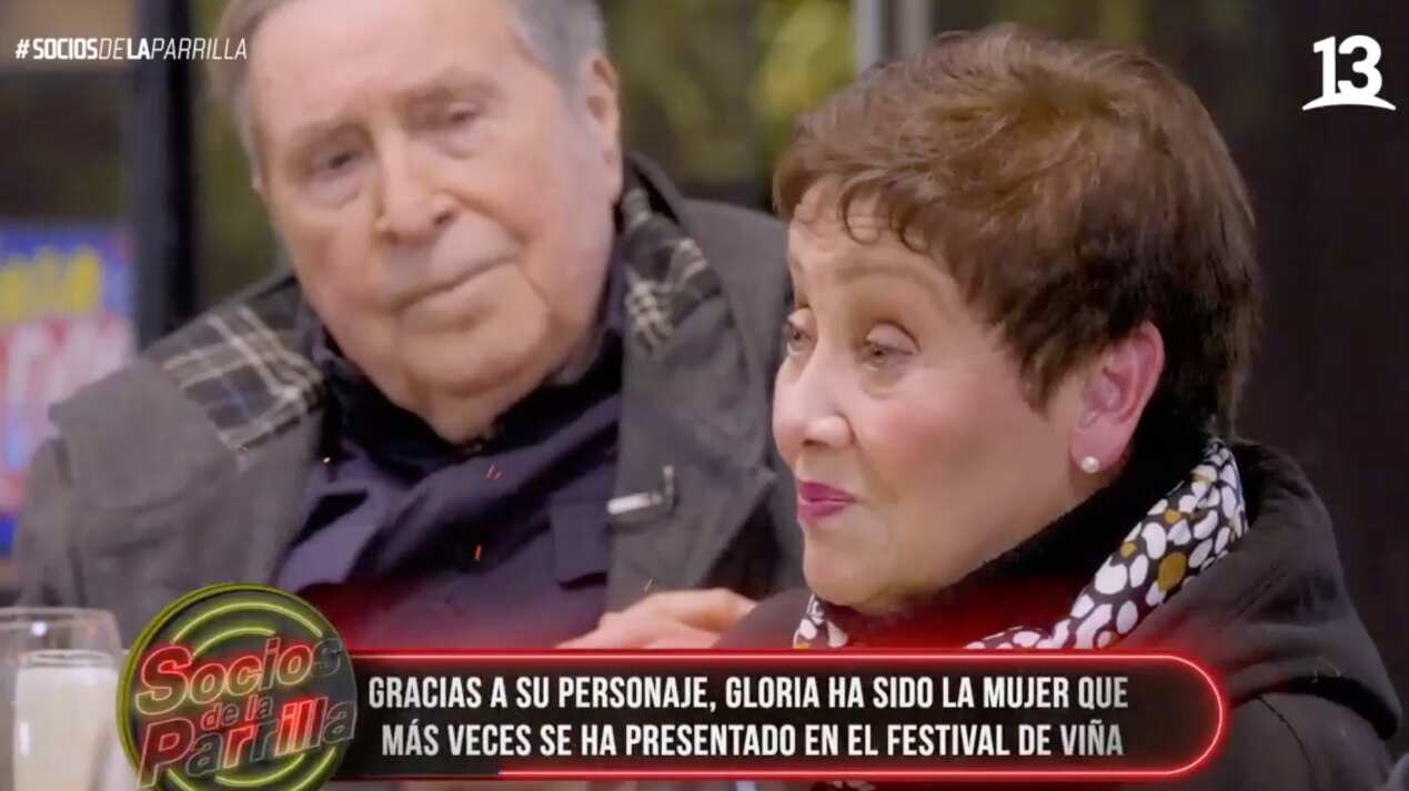 Gloria Benavides y Eduardo Ravani - Fuente: Canal 13