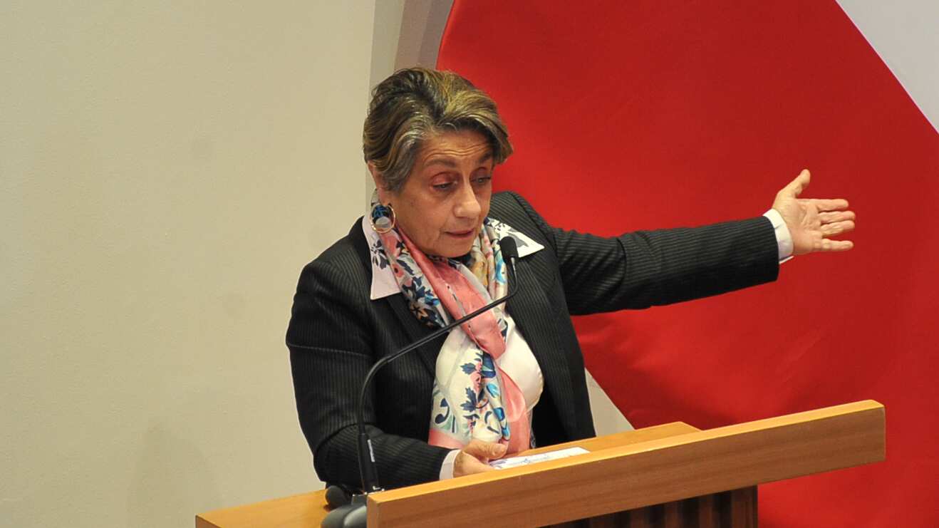 Jessica López, ministra de Obras Públicas. / AGENCIAUNO