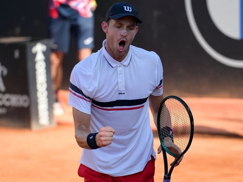 El chileno jugó esta tarde la semifinal del Masters 1000 de Roma frente al estadounidense Tommy Paul.