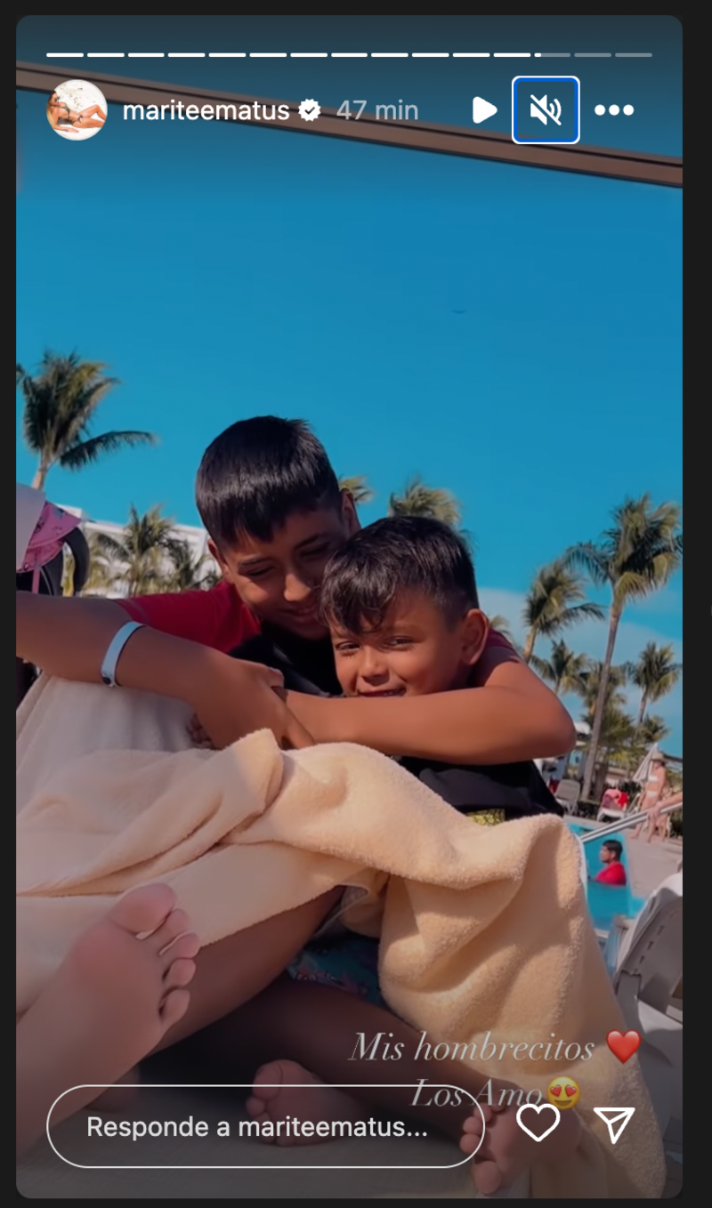 Historias de Marité Matus | Fuente: Instagram