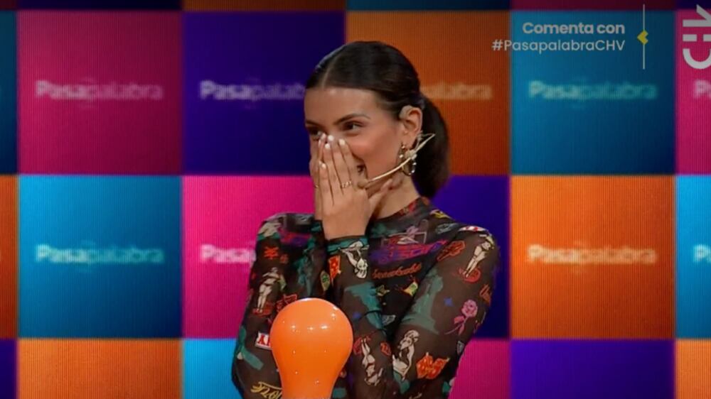 Cony Capelli en Pasapalabra | Captura: CHV