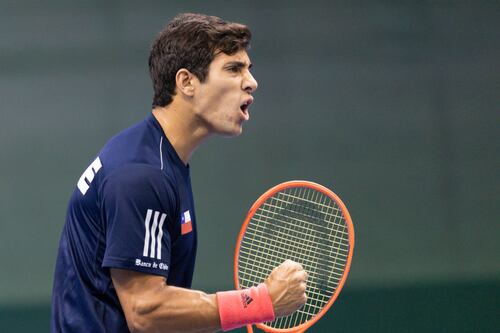 Copa Davis: Garin responde al favoritismo y le da el primer punto a Chile ante Eslovaquia
