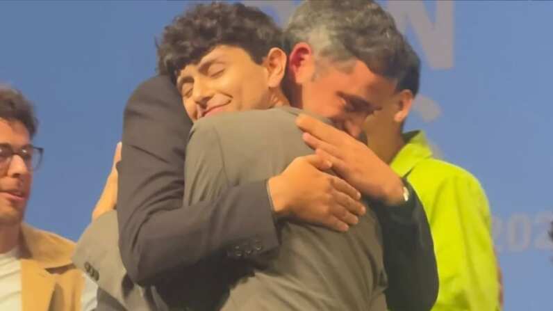 La misteriosa mirada del flamenco | Captura: Instagram @cinemachile