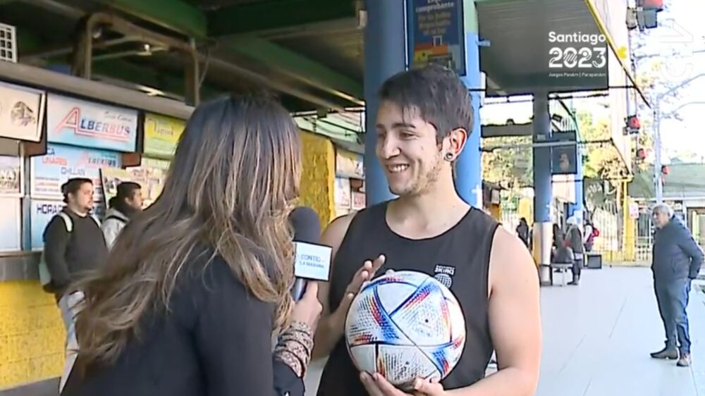 Contigo en la mañana deportista freestyle | Fuente: CHV