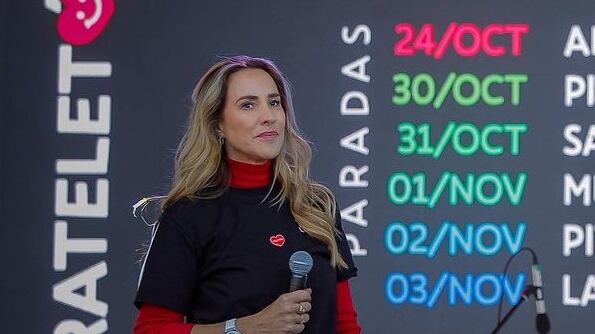 La animadora regresará este año a la Teletón luego de ausentarse el 2022 por una enfermedad.