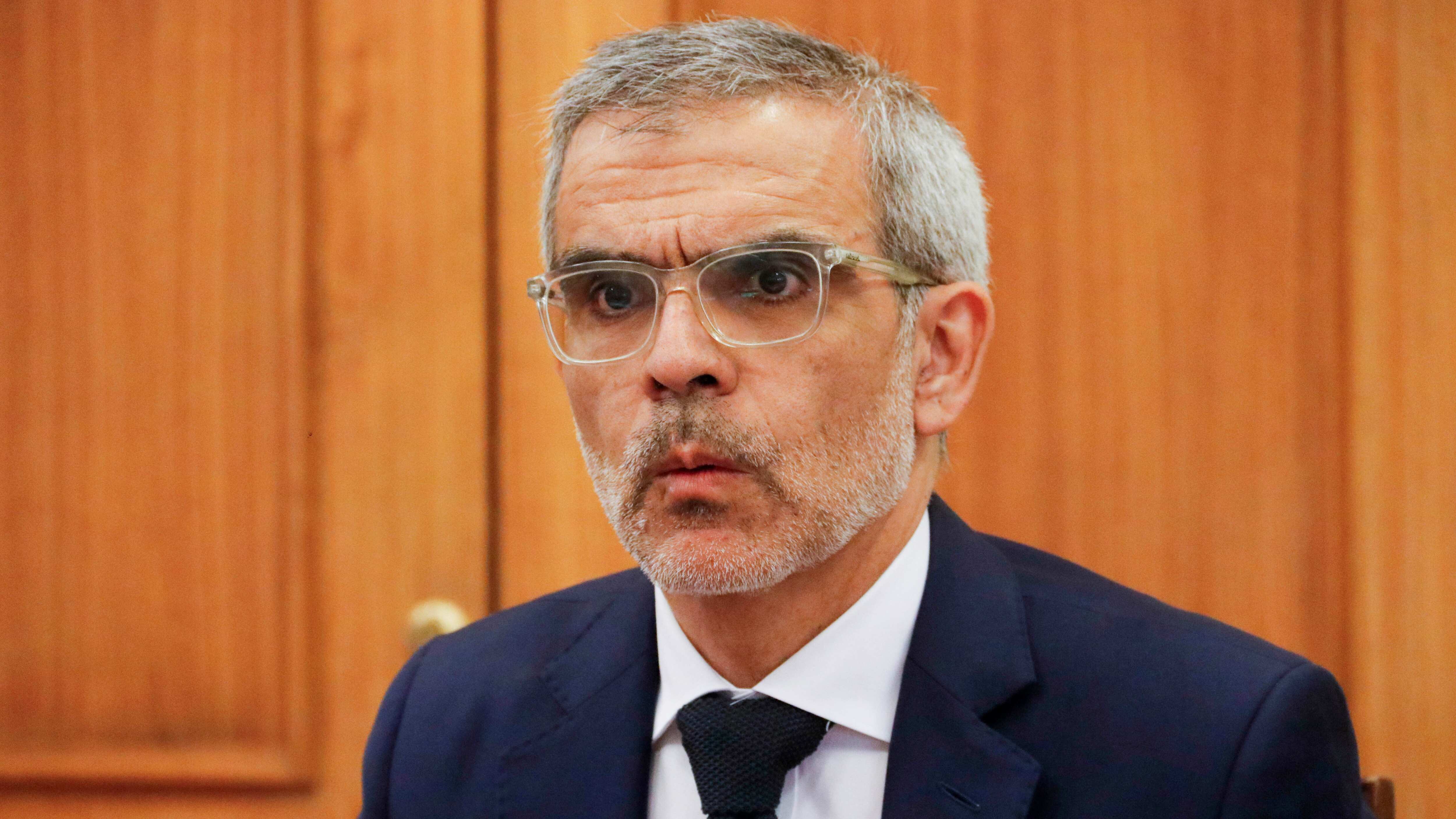 Luis Cordero, en la Comisión de Gobierno Interior de la Cámara. / AGENCIAUNO