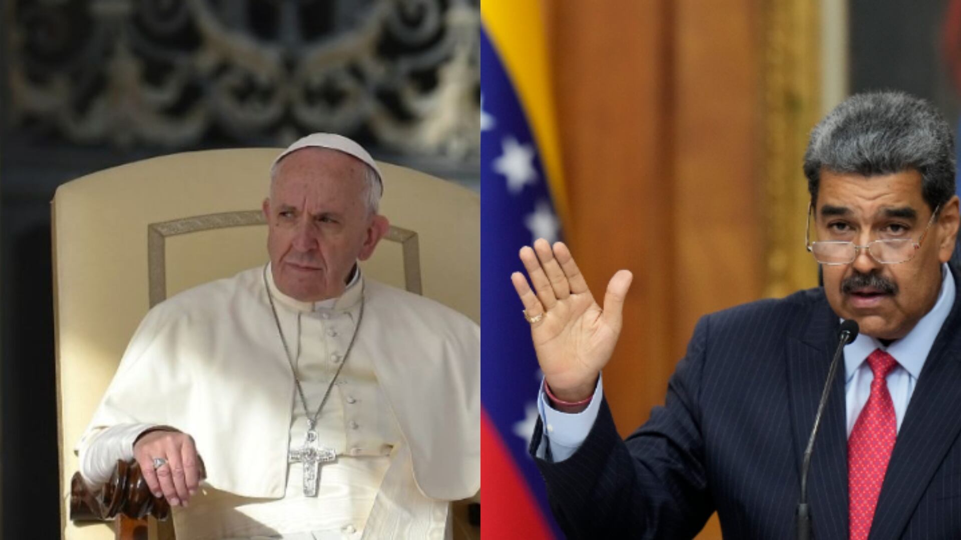 El Papa Francisco se refiere a la situación de Venezuela.