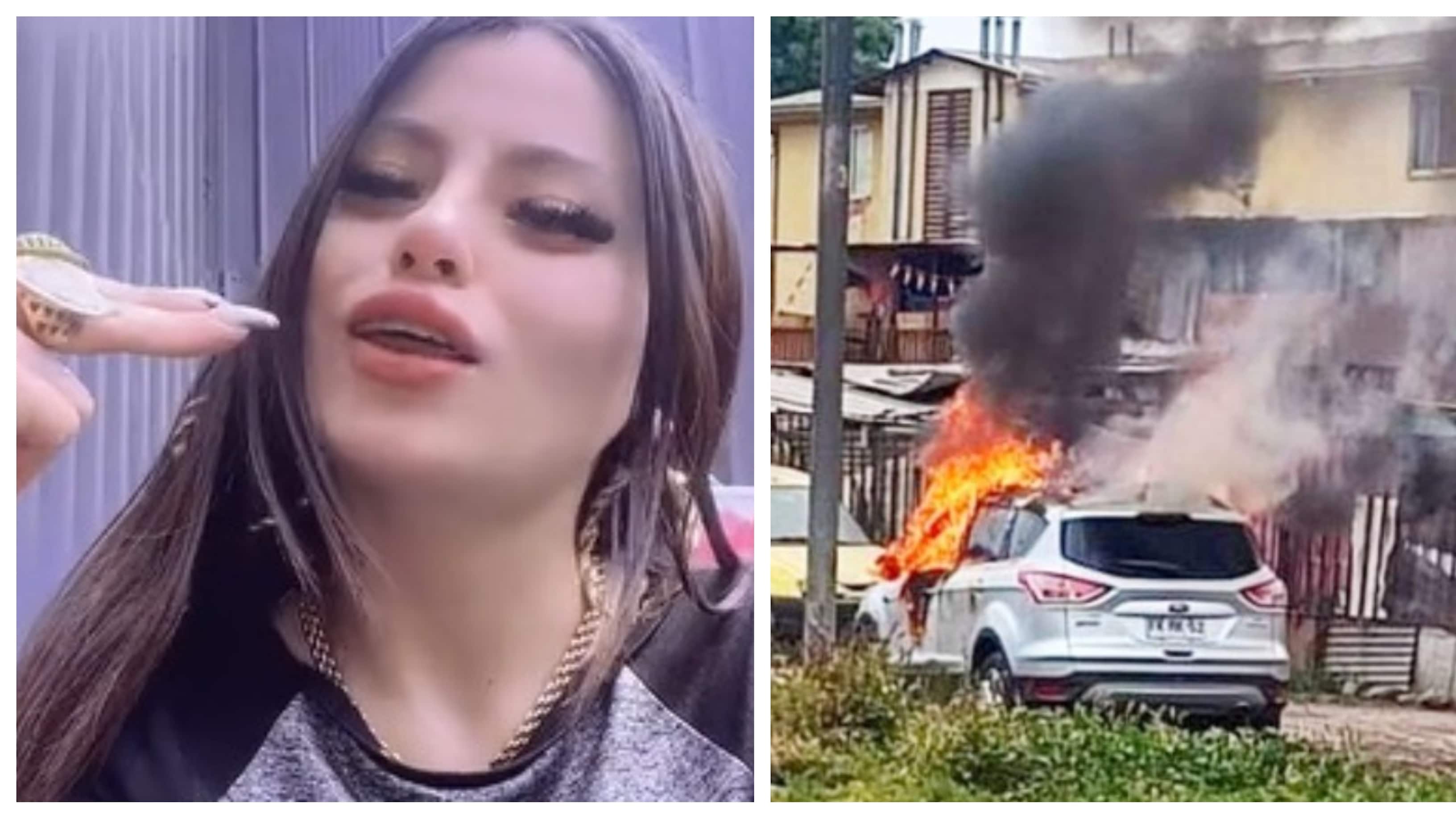 Sabrina Durán Montero fue ultimada esta mañana por un grupo de a lo menos seis desconocidos, quienes además le robaron su automóvil en la comuna de Padre Hurtado y posteriormente lo quemaron en Quilicura.