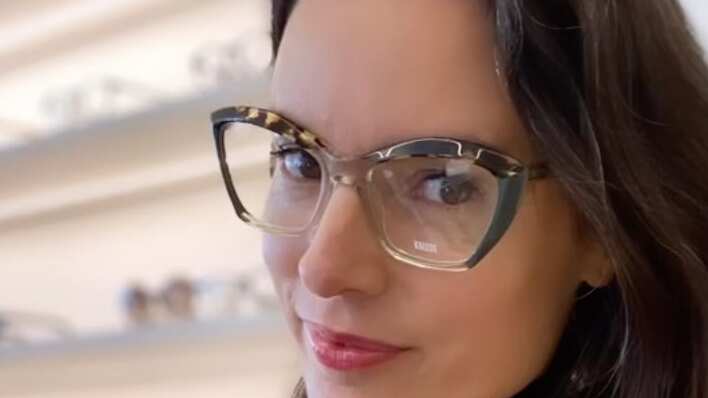 La actriz y modelo de la agencia Elite Chile, Ángela Prieto.