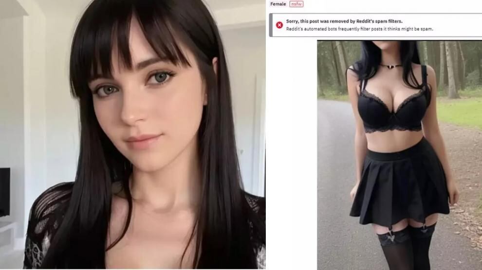 Modelo de OnlyFans la rompa en la aplicación, pero es creada con IA