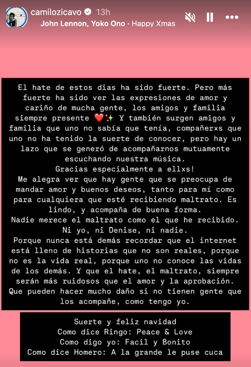 Storie de Camilo Zicavo