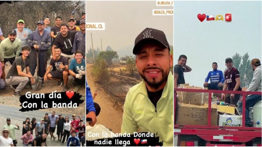 Bernardo Cerezo y su banda colaborando en Ñuble