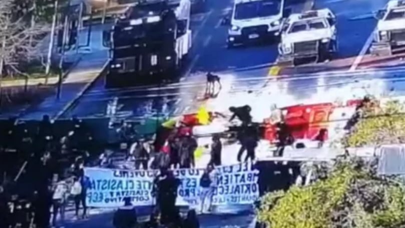 Cámaras de seguridad, imágen BíoBío Chile.