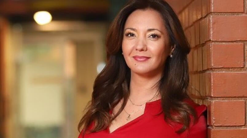 La periodista subió una foto de su mascota