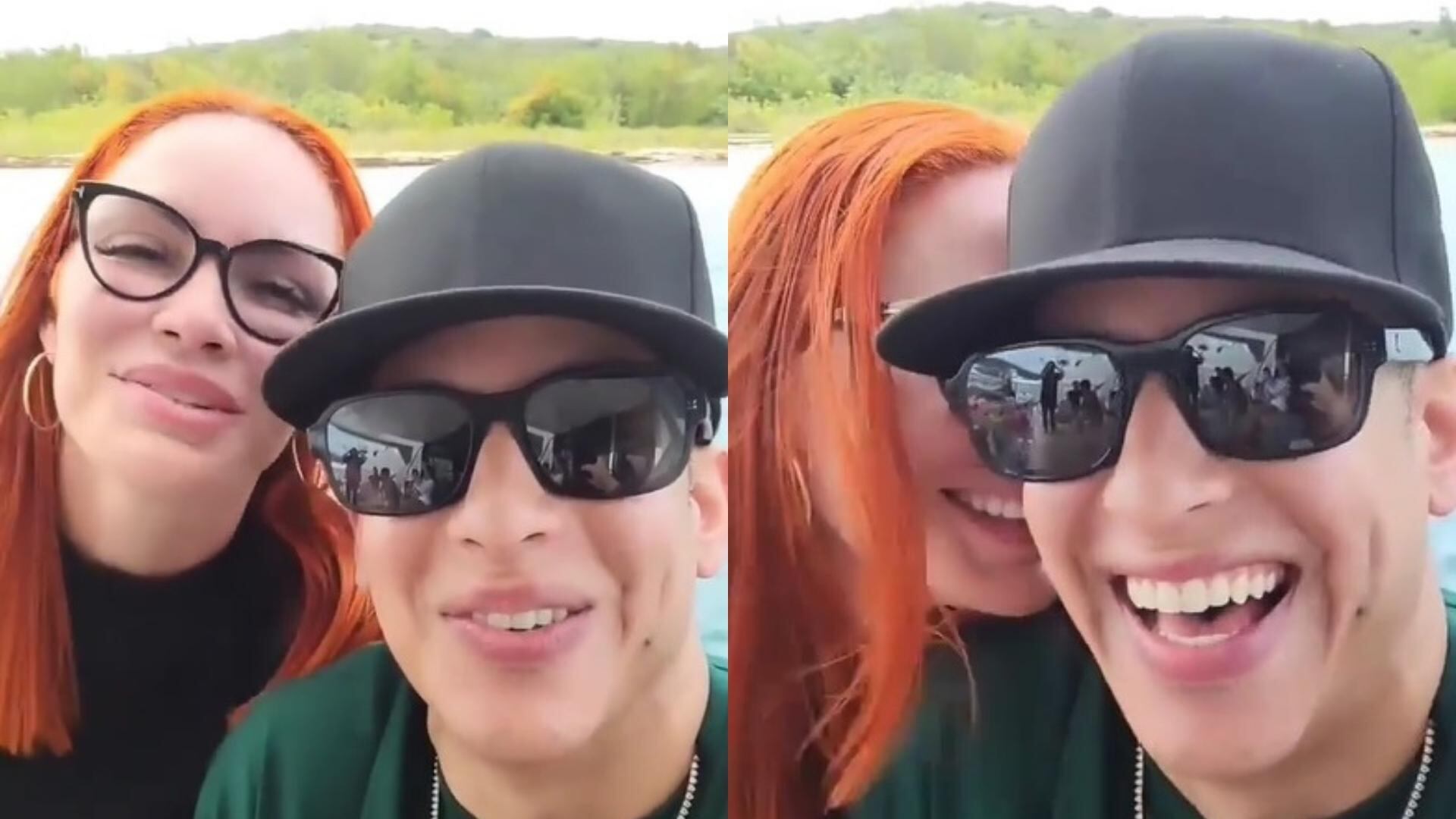 Daddy Yankee y Mireddys González