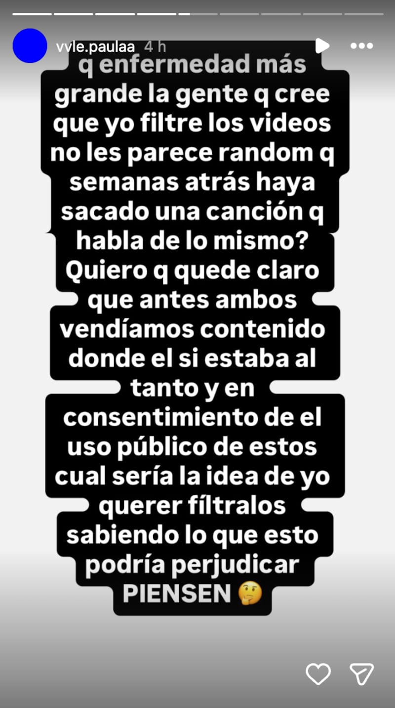 Historia de Sinaka | Fuente: Instagram @s1naka