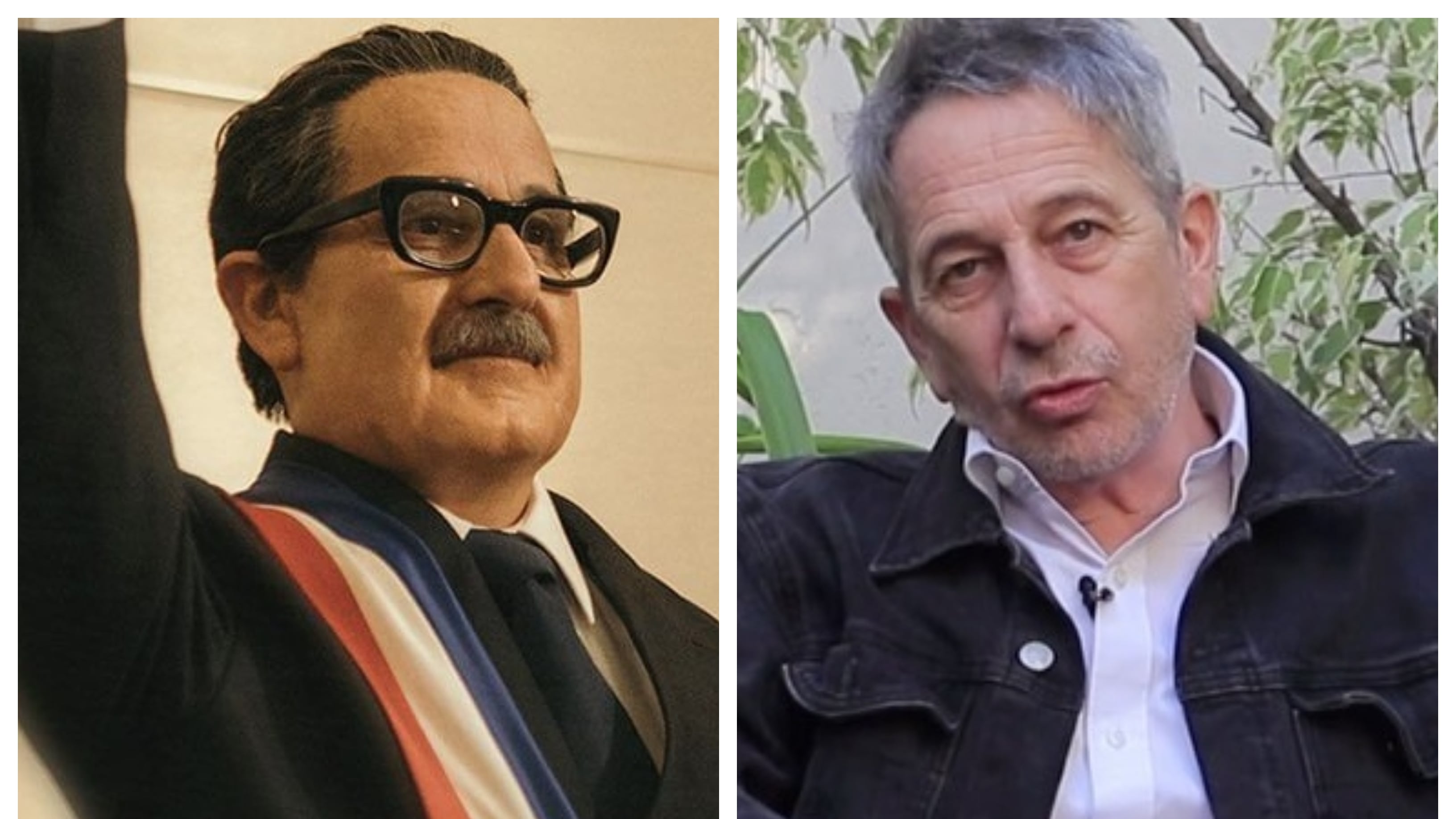 El actor nacional debió pasar más de dos horas en las labores de maquillaje para personificar al presidente Salvador Allende en la miniserie de TVN.