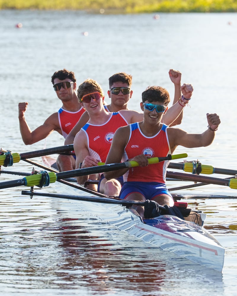 El remo chileno ha aportado con cuatro de las seis medallas doradas para la delegación chilena en los Juegos Panamericanos Junior en Asunción.