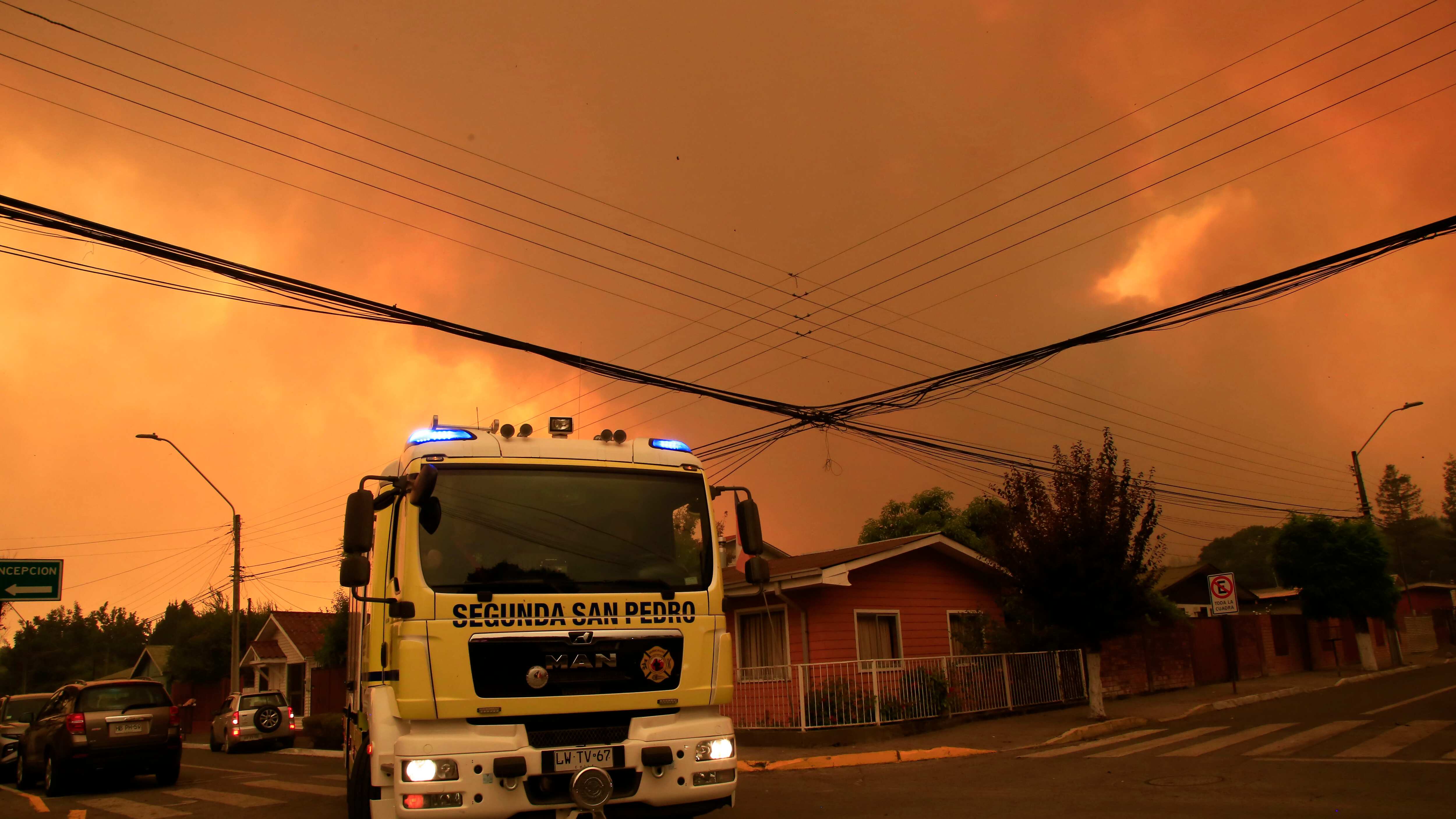 Incendios en Santa Juana 04/02/2023 | Aton
