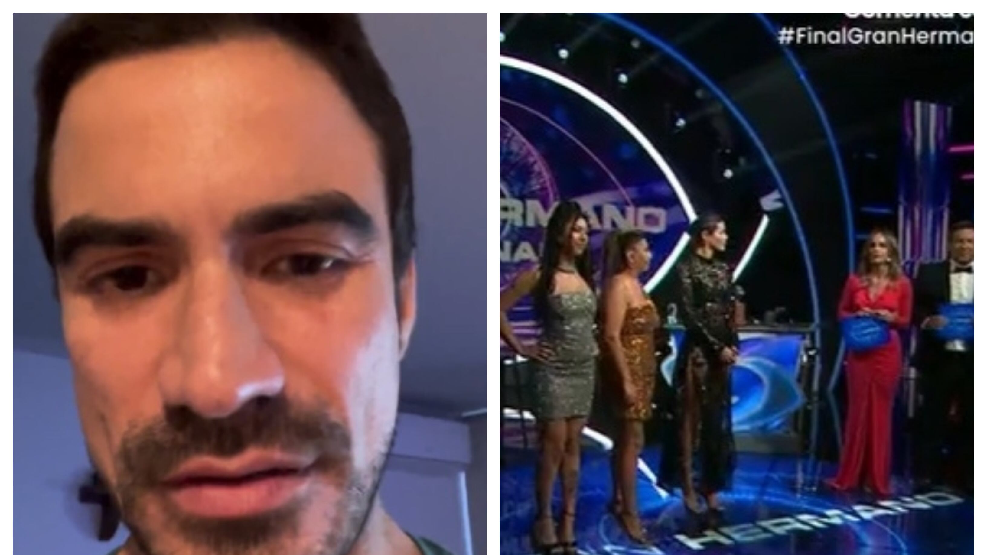 El chico reality negó que se haya ausentado de la final de GH por temor a los seguidores de Constanza Capelli.