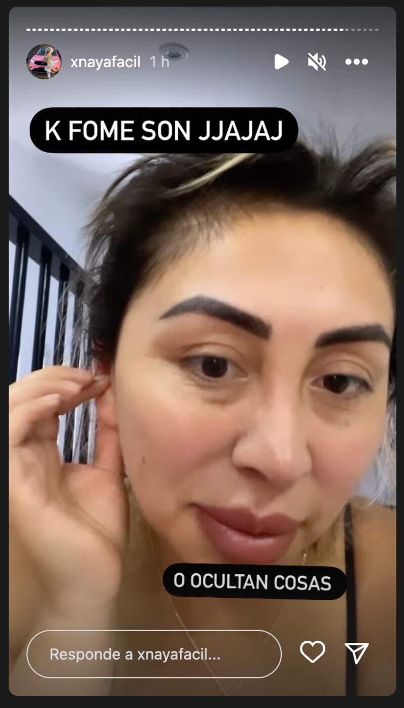 Naya Fácil Historias - Fuente: Instagram