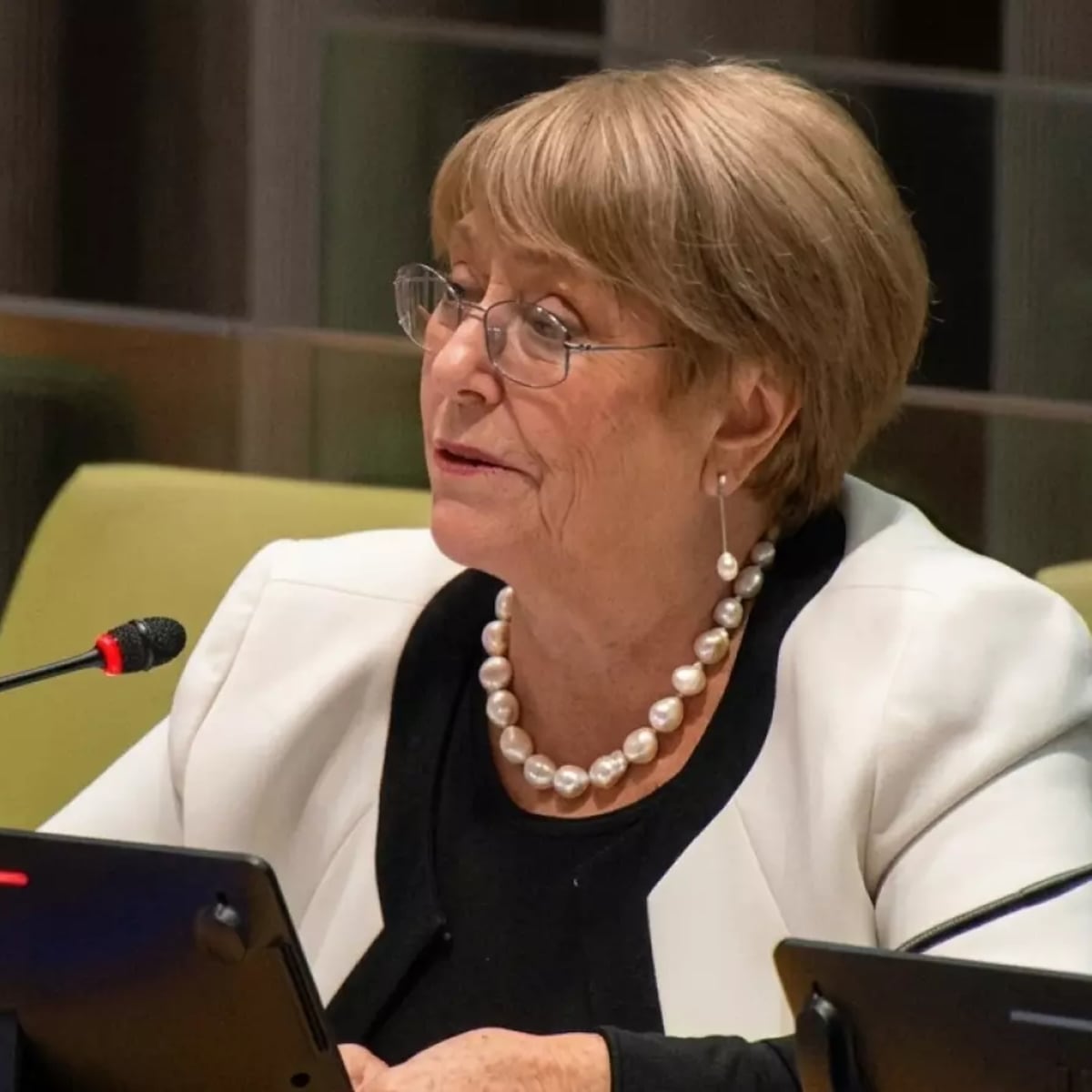 Michelle Bachelet se presenta ante la ONU con llamado a la esperanza Michelle Bachelet se presenta ante la ONU con llamado a la esperanza