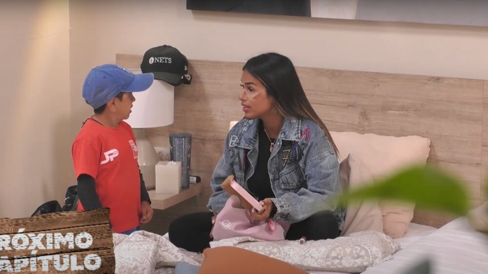 Shirley Arica y Miguelito | Captura: Canal 13
