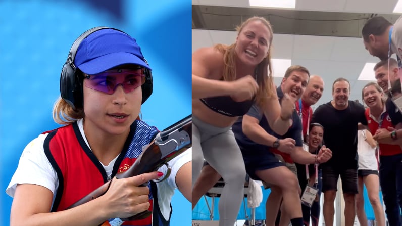 Francisca Crovetto, Natalia Duco y Nicolás Massú | Fuente: X de Juegos Olímpicos e Instagram