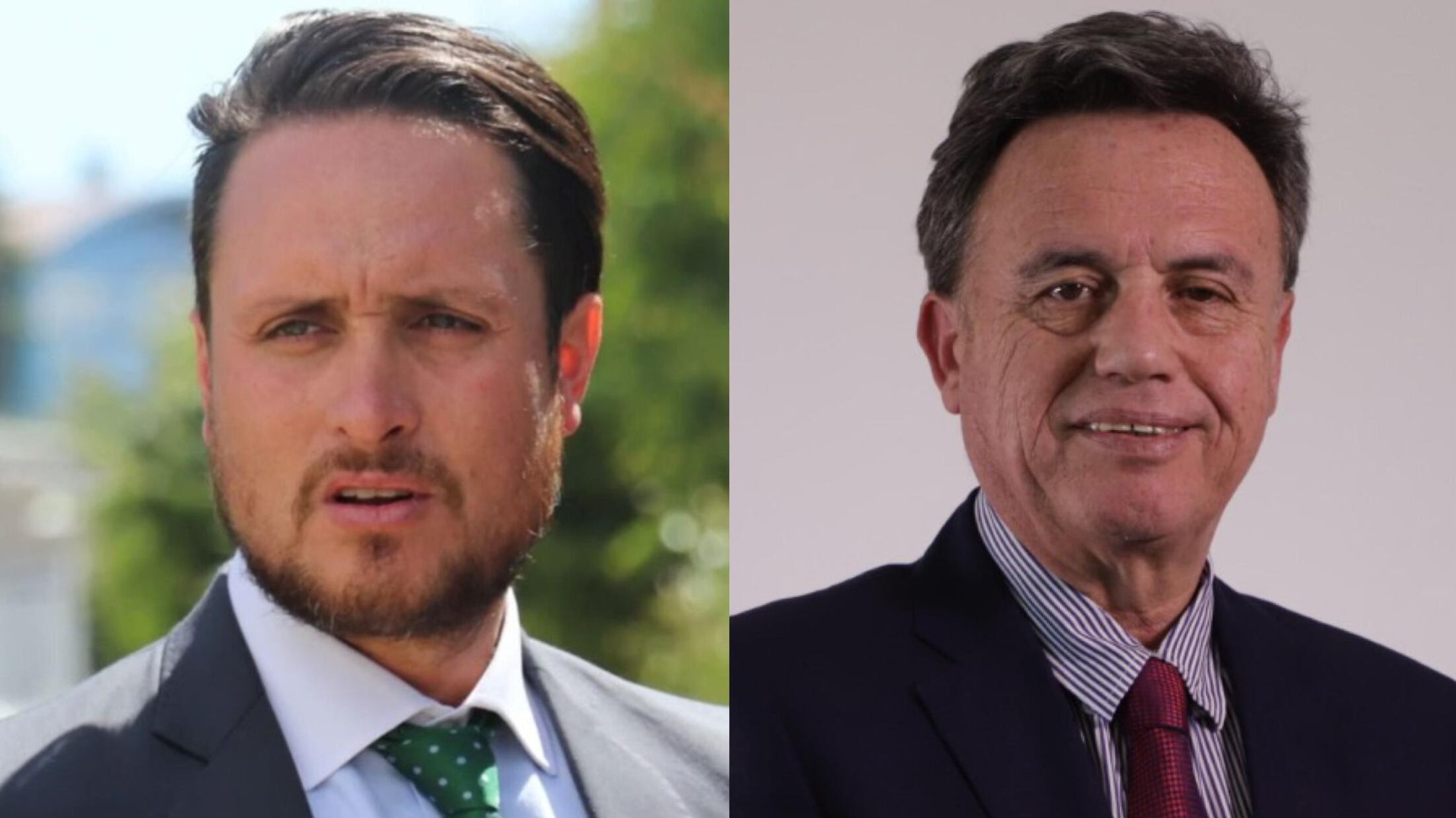 Alcaldes Rodrigo Wainraihgt y José Miguel Muñoz